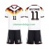 Camisola Alemanha Woltemade 11 Criança Equipamento Primeiro Copa do Mundo 2026 Manga Curta